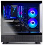 Skytech Azure Gaming PC Desktop, Ryzen 7 7700 3.8 GHz (5.3GHz Turbo), NVIDIA RTX 5060 Ti 16GB GDDR7, 1TB Gen4 NVMe SSD, 32GB 5200Mhz DDR5 RAM RGB,