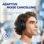 soundcore by Anker Space Q45 Adaptive Noise Cancelling Headphones, Reduce Noise by Up to 98%, Ultra Long 50H Playtime, App Control, Hi-Res Sound with