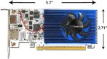 SRhonyra GeForce GT 1030 4GB Graphics Card HDMI +DisplayPort Support 2 monitors display 4K resolution pci express 3.0 Low Profile GPU