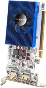 SRhonyra GeForce GT 1030 4GB Graphics Card HDMI +DisplayPort Support 2 monitors display 4K resolution pci express 3.0 Low Profile GPU