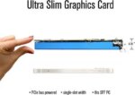SRhonyra Geforce GTX 1060 6GB Low Profile Graphics Card GDDR5 PCIe 3.0 X16 160 Bits SFF GPU HDMI +DP Port