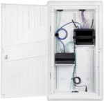 StarTech 28-Inch Wall-Mount Media Enclosure - Cable Management Box for Network Distribution - Structured Media Enclosure - Mounting Fixtures and