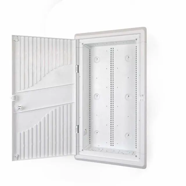 StarTech 28-Inch Wall-Mount Media Enclosure - Cable Management Box for Network Distribution - Structured Media Enclosure - Mounting Fixtures and