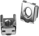 StarTech CABSCRWM620 StarTech.com Rack Screws - 20 Pack - Installation Tool - 12 mm M6 Screws - M6 Nuts - Cabinet Mounting Screws and Cage Nuts