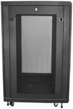 StarTech RK1833BKM StarTech.com Server Rack Cabinet - 18U - 31 in Deep Enclosure - Network Cabinet - Rack Enclosure Server Cabinet - Data Cabinet