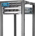 StarTech.com 4POSTRACK25U 25U Adjustable Depth Open Frame 4 Post Server Rack Cabinet - w/ Casters / Levelers and Cable Management Hooks
