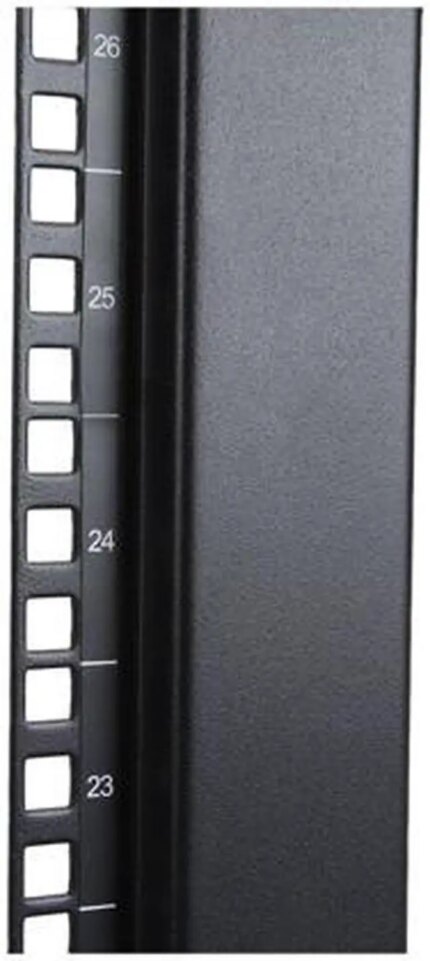 StarTech.com 4POSTRACK42 42U Adjustable Depth Open Frame 4 Post Server Rack Cabinet - Flat Pack w/ Casters, Levelers and Cable Management Hooks