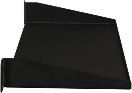StarTech.com CABSHELF1U 1U 7 in Depth Universal Fixed Rack Mount Shelf - 33 lbs / 15 kg - 1U Rack Shelf - Server Cabinet Shelf - Fixed Rack Shelf