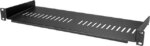 StarTech.com CABSHELF1U7V 1U Rack Shelf - 7 in Deep - Heavy-duty Steel - Vented Rack Shelf - Rack Mount Shelf - Server Rack Shelf - Network Rack Shelf