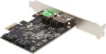 StarTech.com PEXESAT322I PCI-Express x1 SATA III (6.0Gb/s) 2 Int/2 Ext SATA Controller Card