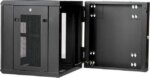 StarTech.com RK1224WALHM 12U Black