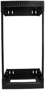 StarTech.com RK15WALLOA Wall Mount Server Rack - 15U Rack - 12- 20 in Adjustable Depth - Open Frame - Network Rack - Computer Rack - Equipment Rack