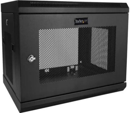 StarTech.com RK616WALM Wall Mount Server Rack Cabinet - 6U Rack - 14.8" Deep - Network Cabinet - Server Enclosure - Network Enclosure - 6U Case