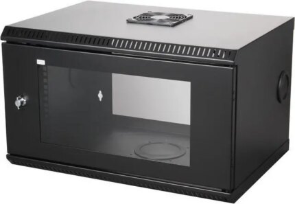 StarTech.com RK619WALL 6U 19in Wall Mount Server Rack Cabinet w/ Acrylic Door