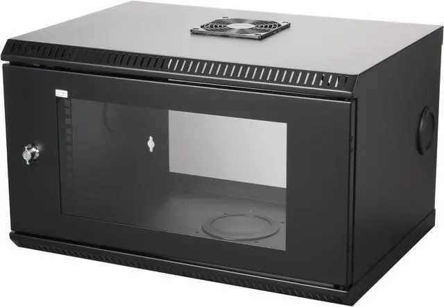StarTech.com RK619WALL 6U 19in Wall Mount Server Rack Cabinet w/ Acrylic Door