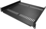StarTech.com Vented 1U Rack Shelf - 16in Deep - 1U Rack Mount Shelf
