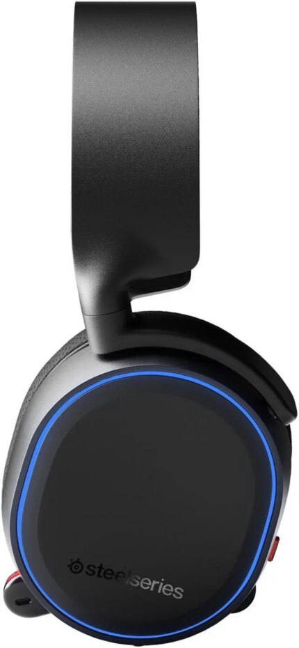 SteelSeries Arctis 5 - RGB Illuminated Gaming Headset with DTS Headphone: X v2.0 Surround - for PC and PlayStation 4 - Black