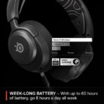 SteelSeries Arctis Nova 5 Wireless Multi-System Gaming Headset — Neodymium Magnetic Drivers — 100+ Audio Presets — 60 HR Battery — 2.4GHz or BT —