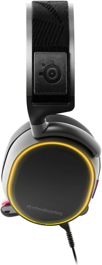 SteelSeries Arctis Pro High Fidelity Gaming Headset - Hi-Res Speaker Drivers - DTS Headphone: X v2.0 Surround for PC, Black