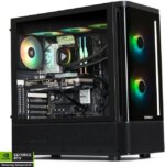 STORMCRAFT Gaming PC SKYHAWK PRO Intel Core i9-14900KF NVIDIA GeForce RTX 5070 Ti – AI Powered 32GB DDR5 6000MHz RGB 2TB NVMe SSD 360mm AIO 850W PSU