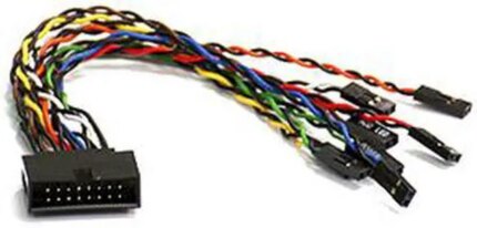 Supermicro 15cm 16-Pin Front Control Panel Split / Extension Cable (CBL-0084L)