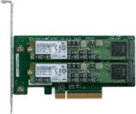 Supermicro AOC-SLG3-2M2 PCIe Add-On Card for up to two NVMe SSDs - Bulk