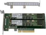 Supermicro AOC-SLG3-2M2 PCIe Add-On Card for up to two NVMe SSDs - Bulk