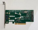 Supermicro AOC-SLG3-2M2 PCIe Add-On Card for up to two NVMe SSDs - Bulk