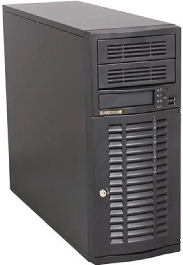 Supermicro Case CSE-733TQ-668B Mid-Tower 4 x 3.5 inch SAS / SATA HS E-ATX / ATX / Micro ATX Brown Box - Newegg.com