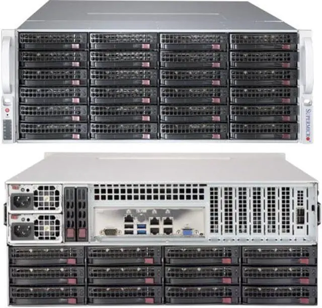 Supermicro Case CSE-847BE1C4-R1K23LPB 4U 36x3.5 inch Hot Swap SAS/SATA with SES3