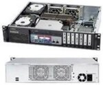 SUPERMICRO CSE-523L-505B Black 2U Rackmount Server Chassis