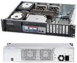 SUPERMICRO CSE-523L-505B Black 2U Rackmount Server Chassis
