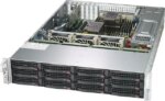 SUPERMICRO CSE-826BE1C4-R1K23LPB 2U Rackmount 2U Storage Chassis with 12x 3.5" hot-swap HDD's