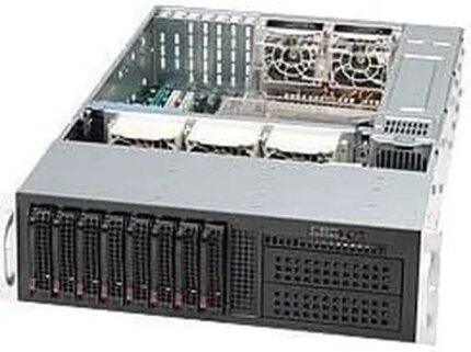 Supermicro CSE-835TQC-R1K03B 3U Chassis w/ Redundant 1000W PWS - Newegg.com