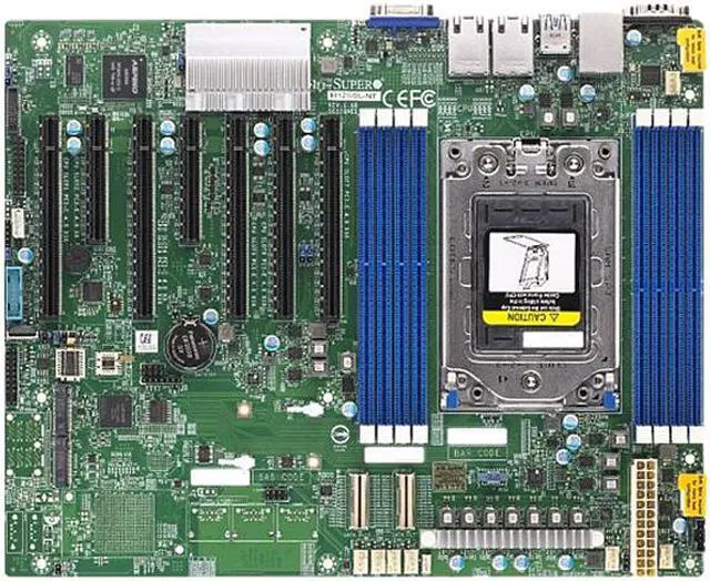 Supermicro MB MBDH12SSLNTB Socket SP3 AMD EPYC7002 Max2TB DDR4 PCIE ATX - Bulk packaging - - OEM