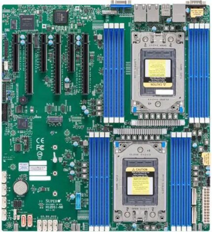 SUPERMICRO MBD-H12DSi-N6-O Extended ATX Server Motherboard