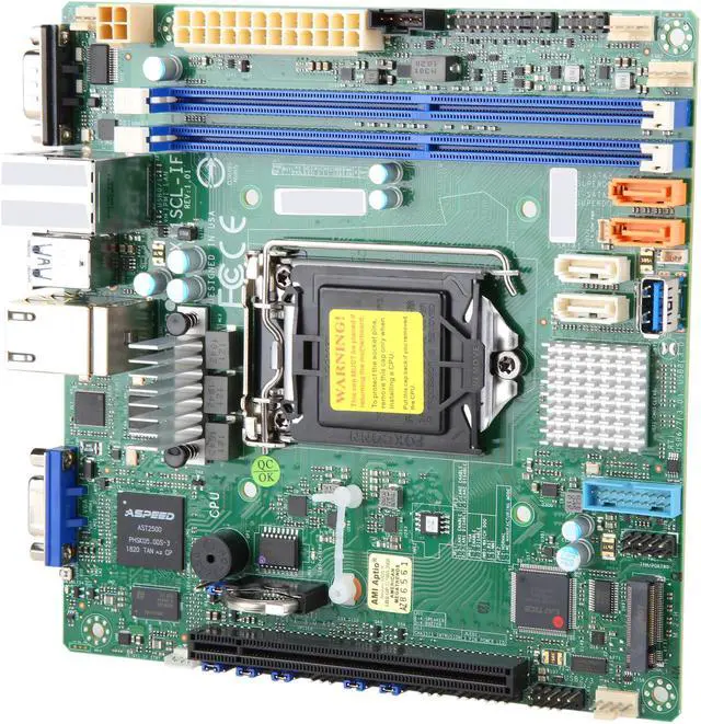 SUPERMICRO MBD-X11SCL-IF-O Mini ITX Server Motherboard