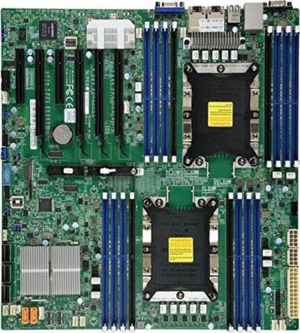Supermicro MotherBoard MBD-X11DPI-N-B Xeon Dual Socket LGA 3647 C621 Max.2TB PCI Express E-ATX (MBD-X11DPI-N-B) Bulk packaging -