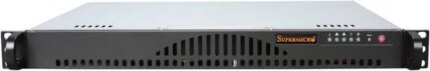 SUPERMICRO SuperChassis CSE-512L-200B Black 1U Rackmount Server Case