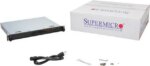 SUPERMICRO SuperChassis CSE-512L-200B Black 1U Rackmount Server Case
