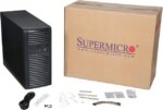 Supermicro Superchassis Cse-732D4-903B 900W Mid-Tower Sever Chassis (Black)