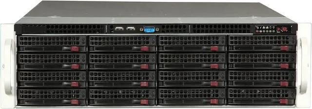 SUPERMICRO SuperChassis CSE-836BA-R920B Black 3U Rackmount Server Case
