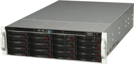 SUPERMICRO SuperChassis CSE-836BA-R920B Black 3U Rackmount Server Case