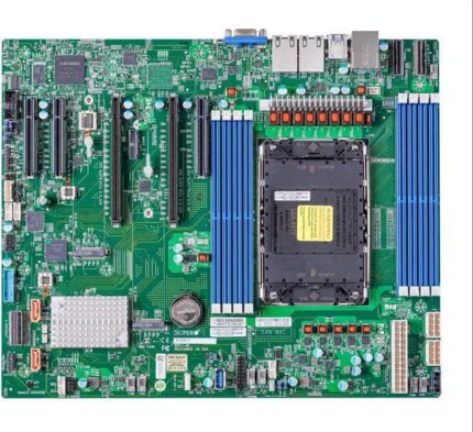 Supermicro X13SEI-F Motherboard, 4th Gen Intel® Xeon® Scalable processors, Single Socket LGA-4677 (Socket E), CPU TDP supports up to 350W TDP.