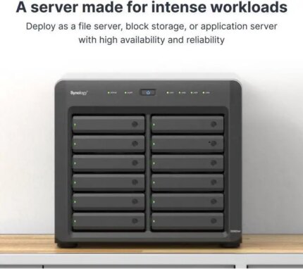 Synology 12 Bay DiskStation DS3622xs+ Desktop NAS (Diskless)