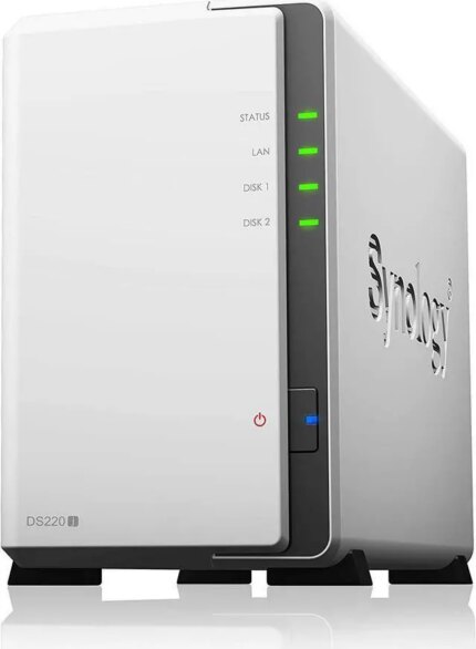 Synology 2 bay NAS DiskStation DS220j (Diskless)