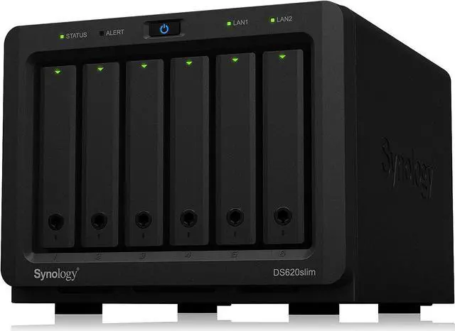 Synology 6 bay 2.5" NAS DS620slim (Diskless)