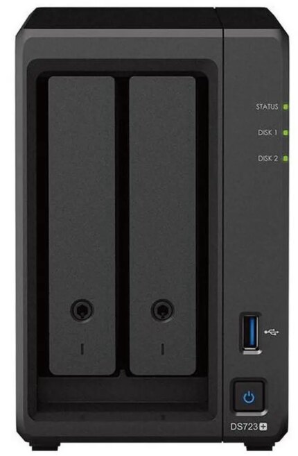 Synology DiskStation DS723+ (2Bay/AMD/2GB) NAS Network Storage Server