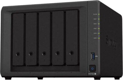 Synology DS1522+ 5 Bay DiskStation Network Storage (Diskless)