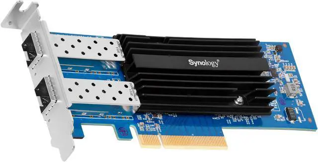 Synology Dual Port 10Gb Ethernet Adapter 2 SFP+ Ports E10G21-F2